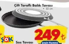 ÇİFT TARAFLI BALIK TAVASI